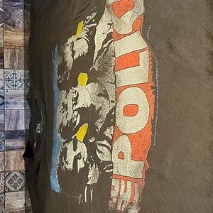 Police T-shirt from 2017 authentic original liquid blue 2xl